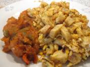 Geröstete Knödel mit Lauch - Rezept