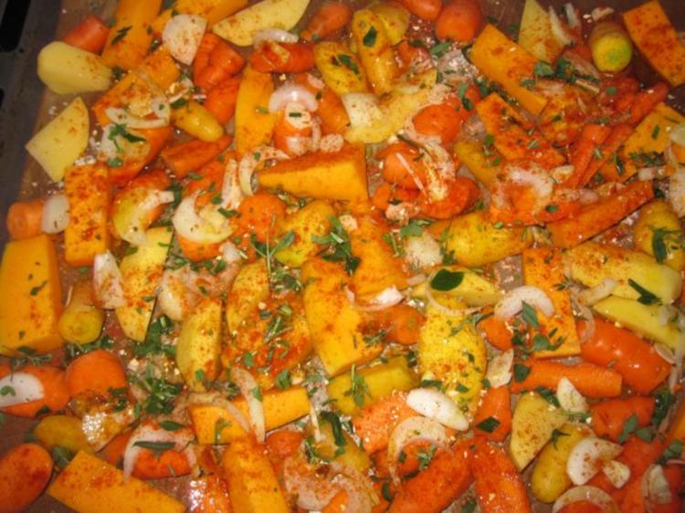 Kürbis Gemüse Pfanne - einfach - von sonja54