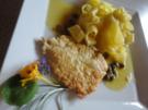 Zitronen Schnitzel an Kapern Sauce - Rezept