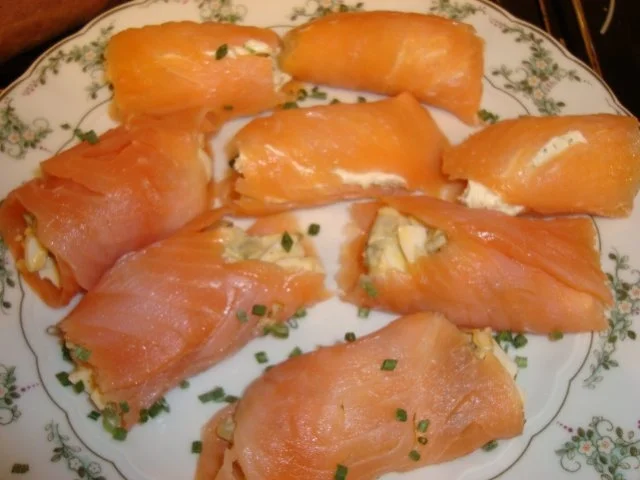 Rezept: Lachsröllchen Lachsröllchen - Rezept