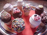 Rezept: Minikuchen im Waffelbecher Minikuchen im Waffelbecher - Rezept