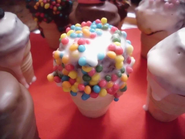 Minikuchen im Waffelbecher - Rezept - Bild Nr. 2