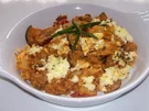 Mediterraner Farfalle-Auflauf mit Grillgemüse und Feta - Rezept