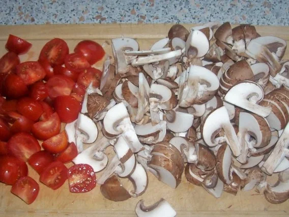 Mediterraner Farfalle-Auflauf mit Grillgemüse und Feta - Rezept - Bild Nr. 3