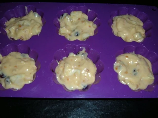 Kuchen : Eierlikör - Apfel - Cranberry - Rezept - Bild Nr. 4