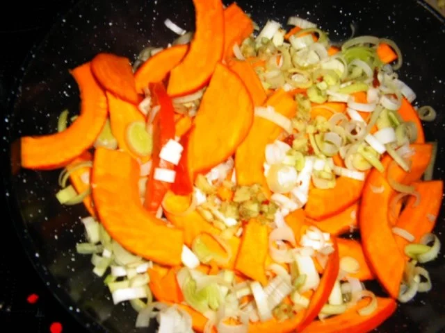 Fischfilet auf Kürbisgemüse - Rezept - Bild Nr. 7