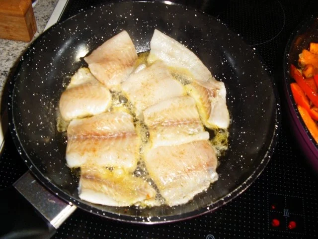 Fischfilet auf Kürbisgemüse - Rezept - Bild Nr. 9
