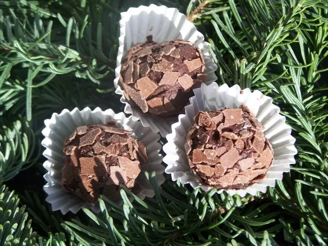 Kirschwasser-Trüffel Pralinen - Rezept