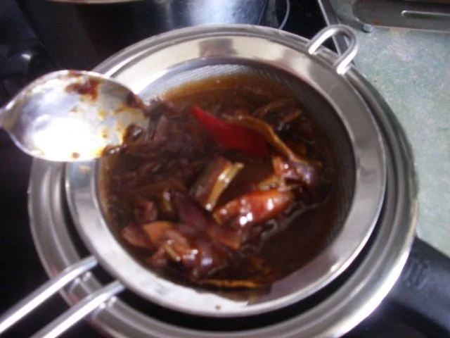 Krustenbraten  -  Schweinebauch mager ohne Knochen aber mit Schwarte - Rezept - Bild Nr. 12