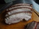 Krustenbraten  -  Schweinebauch mager ohne Knochen aber mit Schwarte - Rezept
