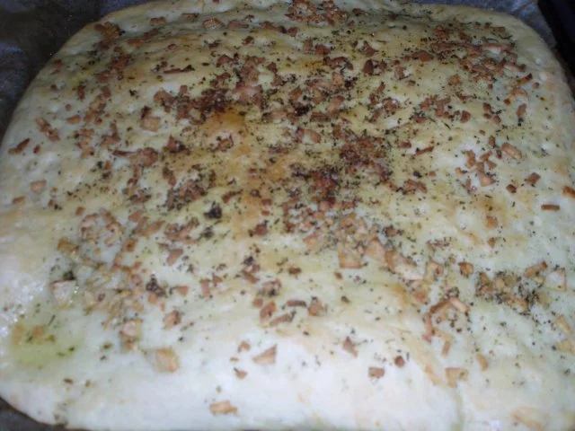 Fladenbrot mit Knoblauch - Rezept