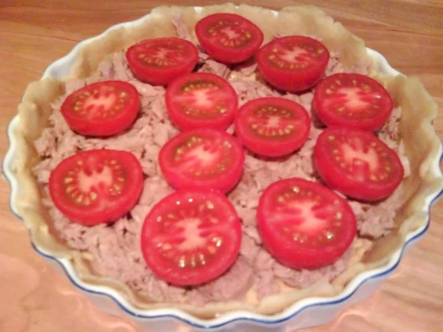 Thunfischtarte mit Tomaten - Rezept - Bild Nr. 6