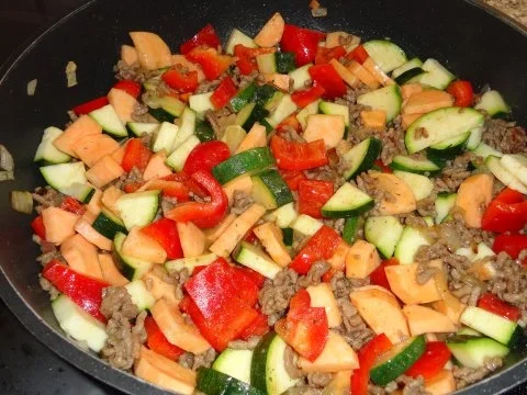 Hackfleisch-Ratatouille - Rezept - Bild Nr. 3