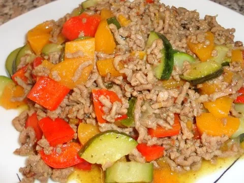 Hackfleisch-Ratatouille - Rezept