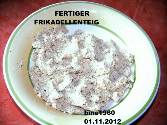 Rezept: FRIKADELLEN - VEGETARISCH Bild Nr. 3 FRIKADELLEN - VEGETARISCH - Rezept - Bild Nr. 3