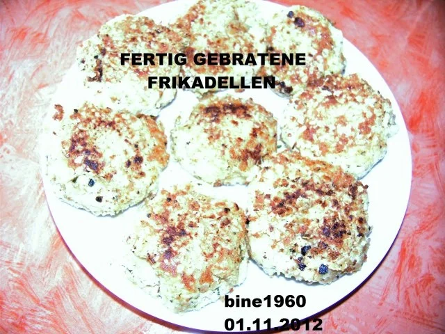 Rezept: FRIKADELLEN - VEGETARISCH FRIKADELLEN - VEGETARISCH - Rezept