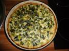 Frühlingszwiebel - Quiche - Rezept