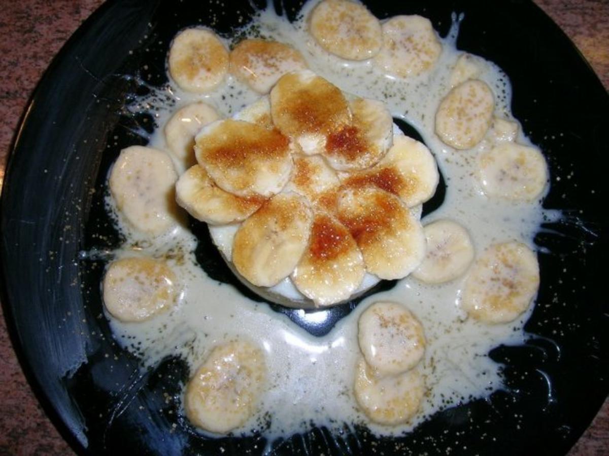 Bananen-Grießflammerie mit Bananen-Karamell-Sauce - Rezept - Bild Nr. 4