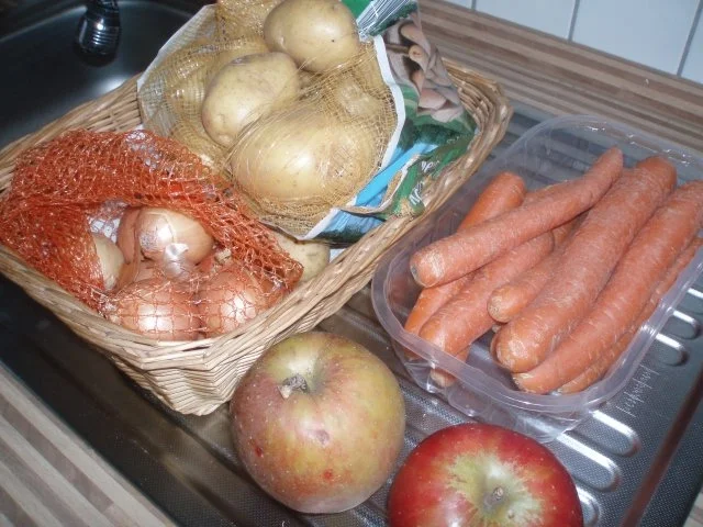 Apfel-Möhren-Kartoffel-Süppchen:-))) - Rezept - Bild Nr. 2