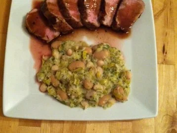 Schweinefilet an Pflaumen Rosmarin Sauce - Rezept