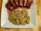 Schweinefilet an Pflaumen Rosmarin Sauce - Rezept