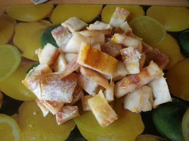 Ragout vom Seelachs in Senf-Dillsoße - Rezept - Bild Nr. 4