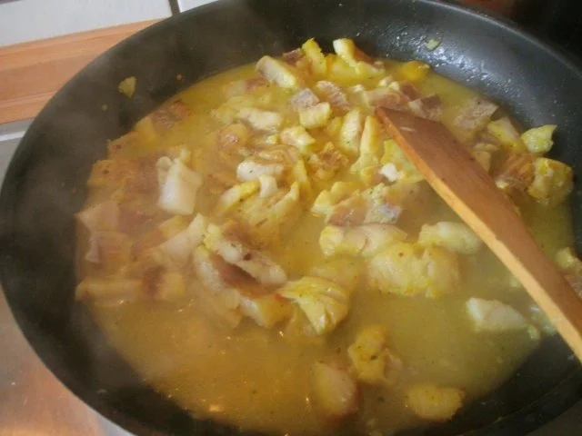 Ragout vom Seelachs in Senf-Dillsoße - Rezept - Bild Nr. 6