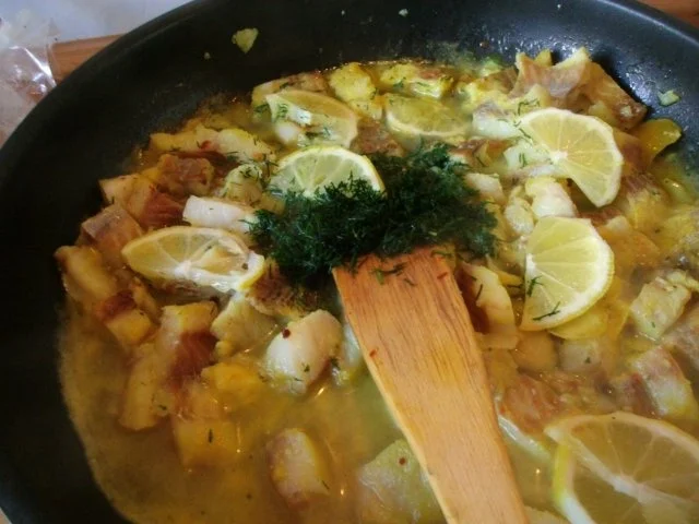 Ragout vom Seelachs in Senf-Dillsoße - Rezept - Bild Nr. 8