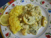 Ragout vom Seelachs in Senf-Dillsoße - Rezept