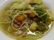 Gemüsesuppe mit Chinesen-Nudeln - Rezept