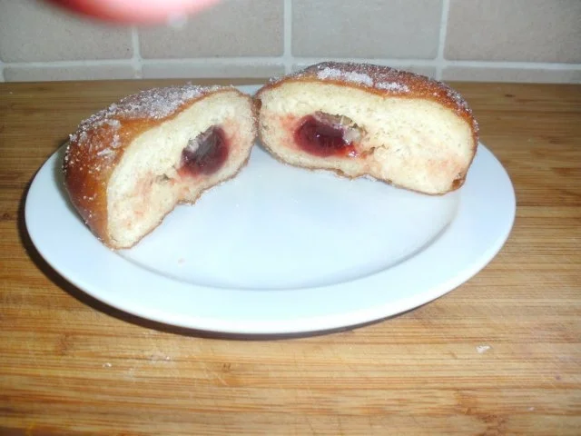 Berliner Pfannkuchen / Krapfen / Kreppel - Rezept - Bild Nr. 8