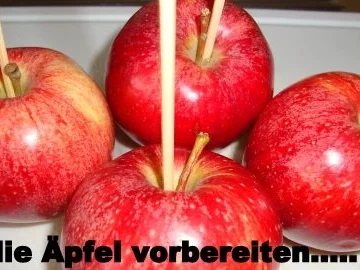 Karamellisierte Äpfel mit Amarettini-Mandelkruste - Rezept - Bild Nr. 6