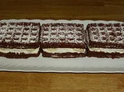 gefüllte Kakao Waffeln - Rezept