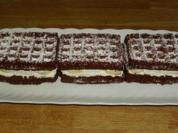gefüllte Kakao Waffeln - Rezept