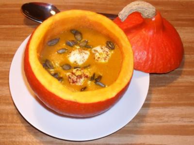 Rezept: Hokkaidosuppe Hokkaidosuppe - Rezept