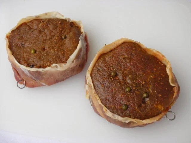 Rezept: Pfeffersteak mit Maronen-Aprikosen-Sauce Bild Nr. 4 Pfeffersteak mit Maronen-Aprikosen-Sauce - Rezept - Bild Nr. 4