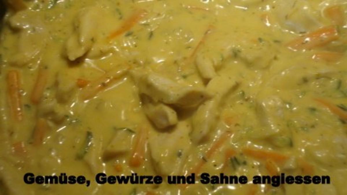 Linguine mit Hühnchenfilet in cremiger Zitronensoße - Rezept - Bild Nr. 7