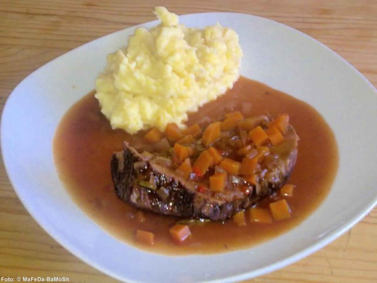 Rinderbraten in Chili Chianti Sauce - einfach - von tigerlilly63