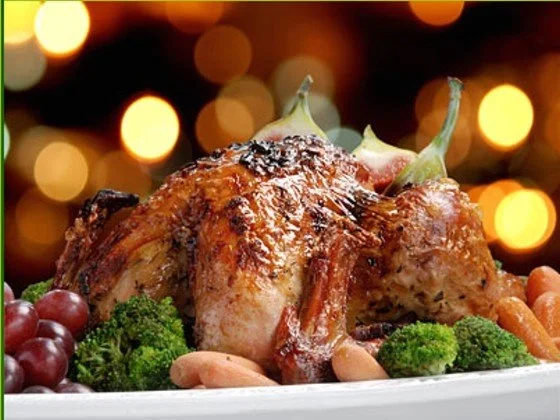 Gänsebraten auf Berliner Art mit Äpfeln und Korinthen - Rezept