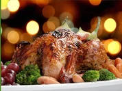 Gänsebraten auf Berliner Art mit Äpfeln und Korinthen - Rezept