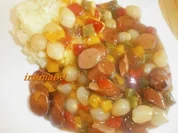 Pikantes Wurstgulasch - Rezept