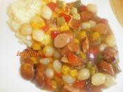 Pikantes Wurstgulasch - Rezept