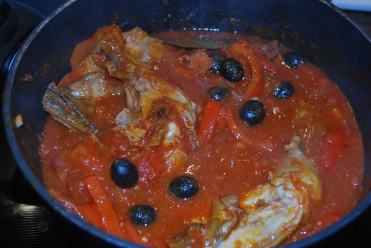 Spanische Hähnchenkeulen mit Paprika und Chorizo - Rezept - Bild Nr. 4