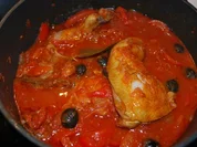 Spanische Hähnchenkeulen mit Paprika und Chorizo - Rezept