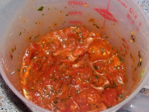 Buntes Schmorgemüse mit Schmandguss und dreierlei Käse - Rezept - Bild Nr. 7