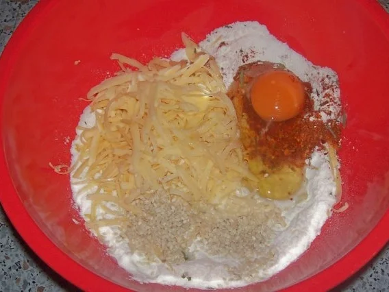 Würziger Gemüsekuchen mit Serranoschinken und Paprika - Rezept - Bild Nr. 2