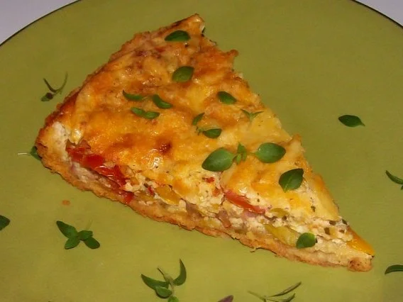 Würziger Gemüsekuchen mit Serranoschinken und Paprika - Rezept - Bild Nr. 14