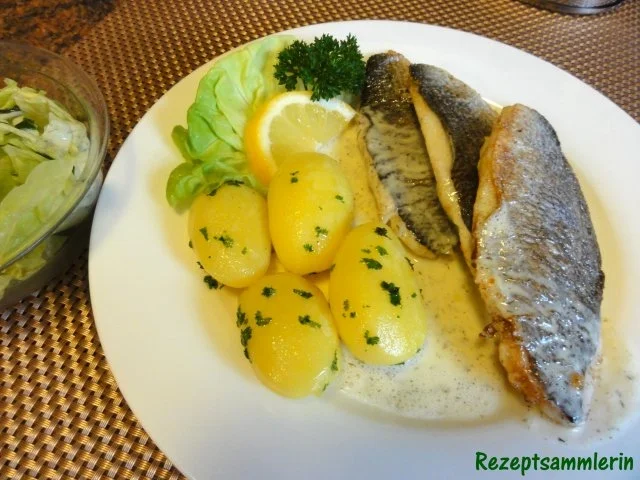 Rezept: Fisch: DORADENFILET an Zitronen-Dill-Schaum Fisch: DORADENFILET an Zitronen-Dill-Schaum - Rezept