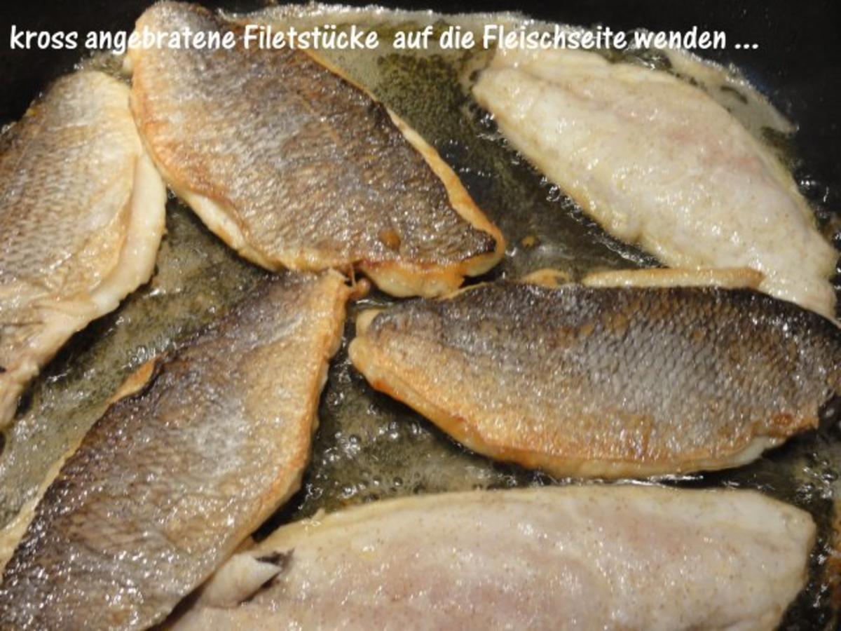 Fisch:   DORADENFILET an Zitronen-Dill-Schaum - Rezept - Bild Nr. 8