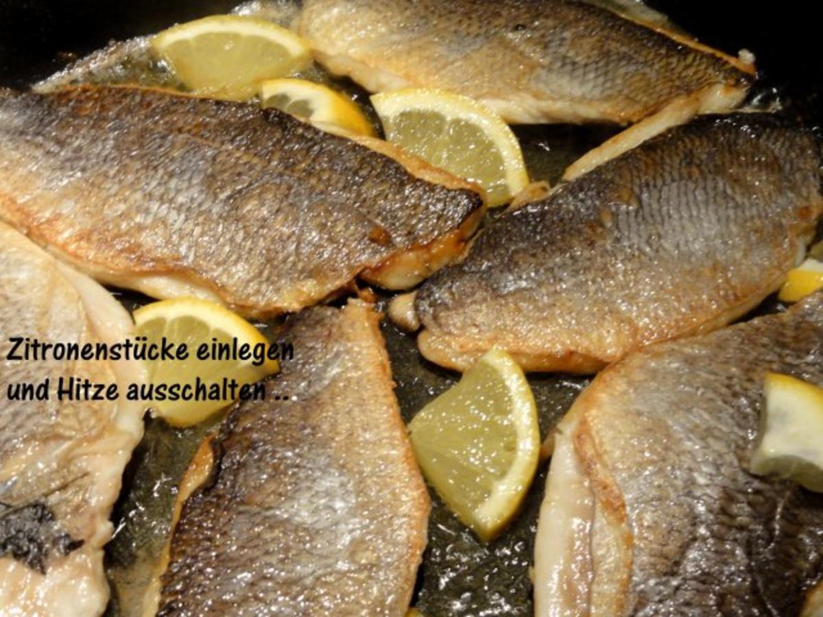 Fisch:   DORADENFILET an Zitronen-Dill-Schaum - Rezept - Bild Nr. 9